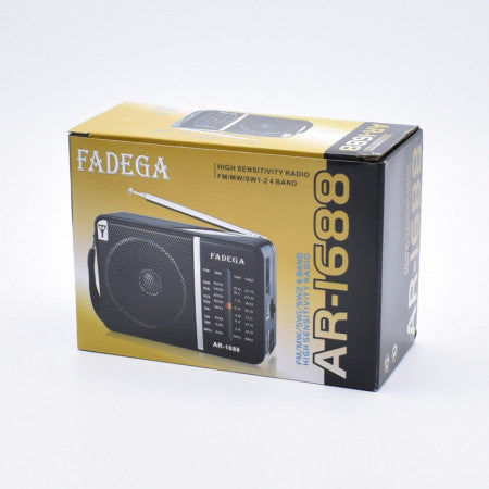 Radio Portabil Cu Baterii ,FM/MW/SW1/SW2 - Taggo.ro