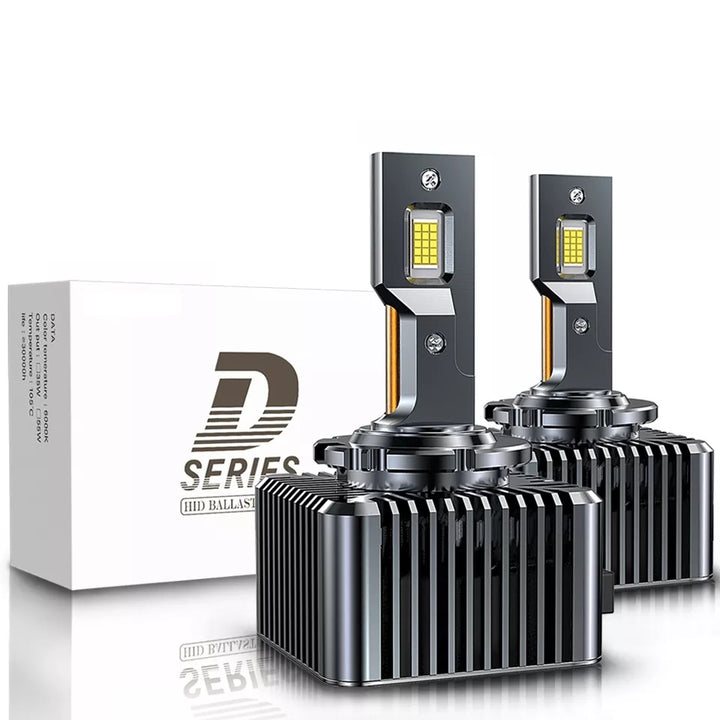 Set 2 Becuri D Series D3S LED 35W 10000 Lm 6500K - Taggo.ro